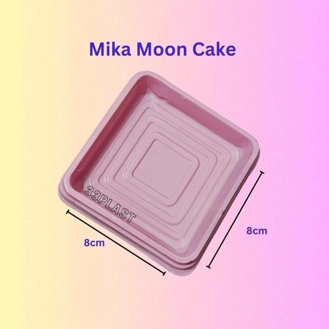 Ohnice- Mika Mochi Mika Puding (50Pcs) Mika Moon Cake Mini Mika Burger Donat Mini