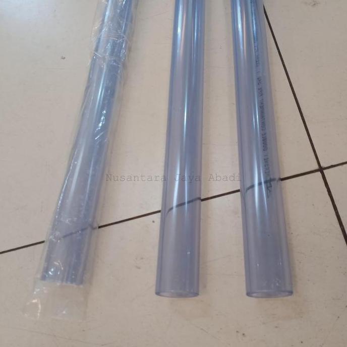 Pipa Pvc Transparan 1 " Inchi - Pipa Pvc Clear - Pipa Pvc Bening