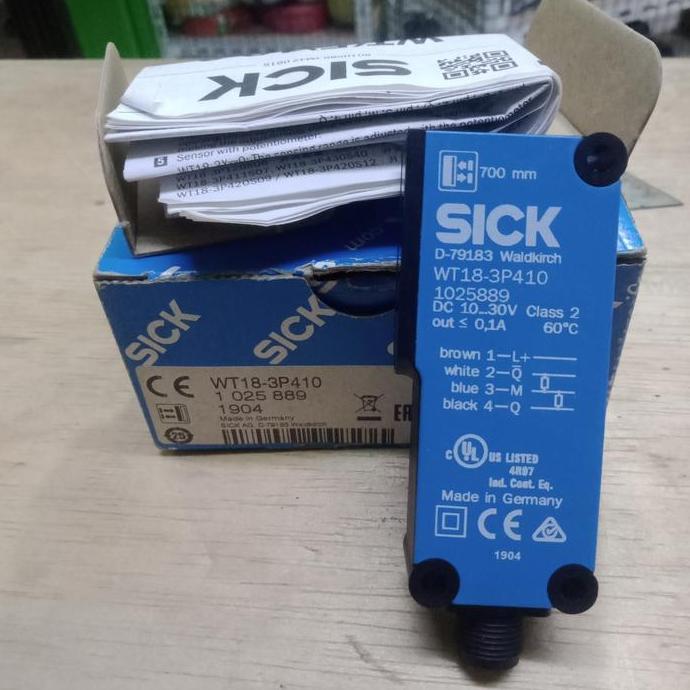 BEBAS ONGKIR - PHOTOELECTRIC SENSOR SICK WT18-3P410/WT18-3P410 SICK ORIGINAL