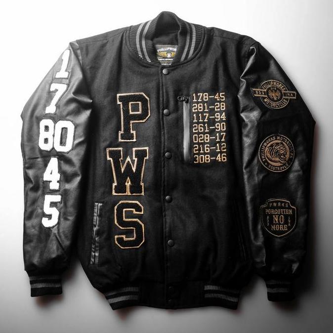 JAKET VARSITY COLLEGE PHILLIP WORKS