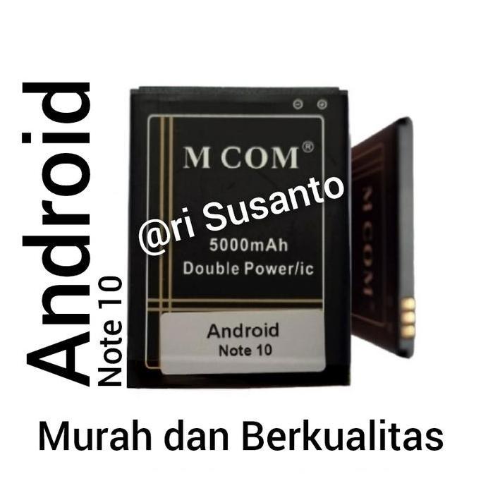 Baterai MCOM for Android Note 10 Double Power 5000mAh