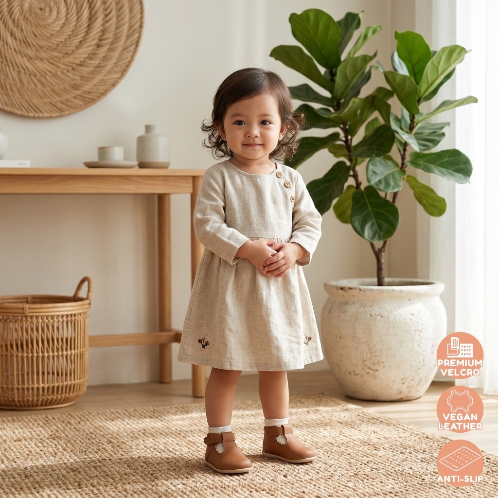 Tamagoo Mary Jane Series Walker Sepatu Boots Bayi - antislip / Minimalis