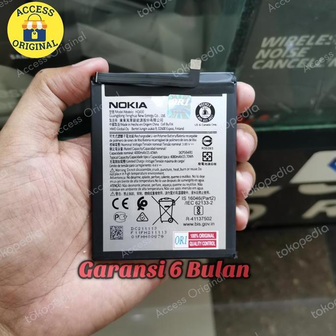 Baterai Battery Batre Batere Nokia 5.4 Nokia 3.4 5G HQ430 Original