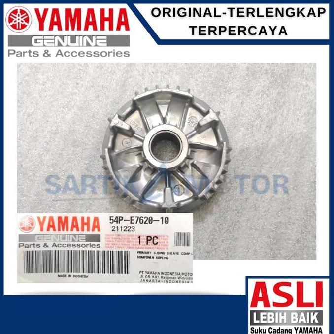 PRIMARY SLIDING SHEAVE COMP RUMAH ROLLER YAMAHA SOUL GT (54P-E7620-10) BARU