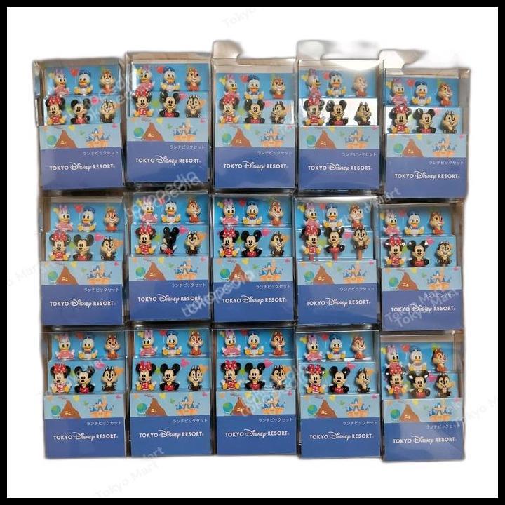 Good Quality Tokyo Disney Resort Lunch Pick Original | Tusuk Bento | Asli Japan