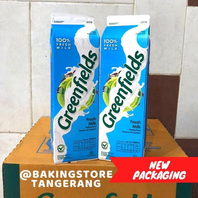 Milkku- Susu Segar Greenfields 1 Liter