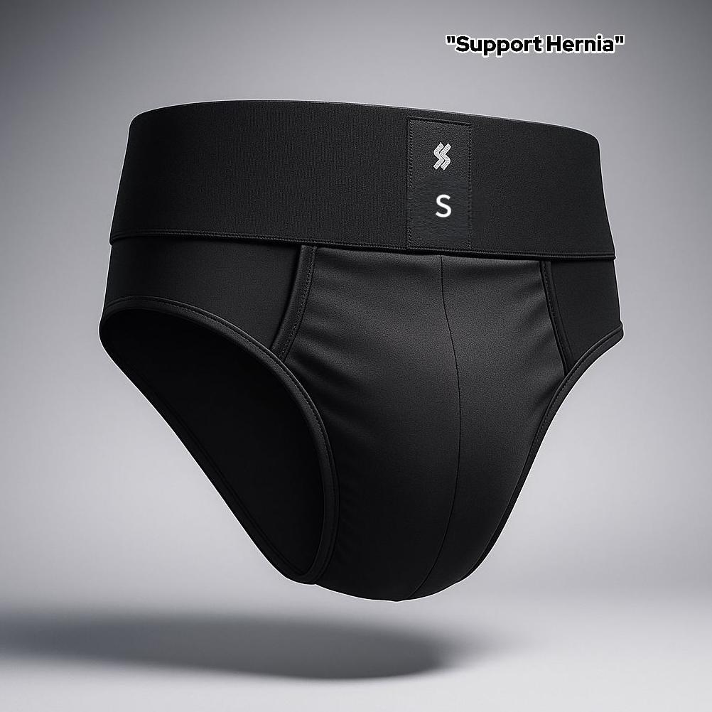 Celana Dalam Hernia Pria Slipmax Original Korset Hernia Support Elastis Nyaman