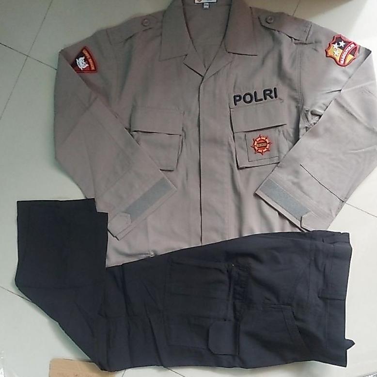 SERAGAM PDL  TACTICAL COKLAT TWO TONE