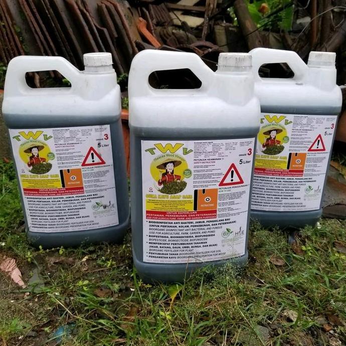 TERLARIS WOOD VINEGAR CUKA KAYU 5 LITER (PERLITER)