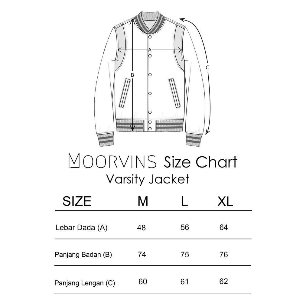 BIG SALE MOORVINS VARSITY JACKET MAROON POLAR FLEECE
