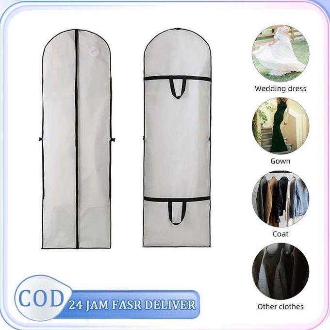 ADX Sarung Gaun Pengantin Cover Baju Pengantin Cover Gaun Pesta Cover Gaun Pengantin Panjang