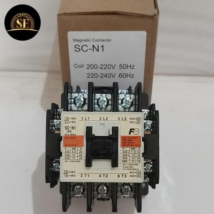 Magnetic Contactor Fuji SC-N1 Kontaktor fuji SCN1 SCN-1