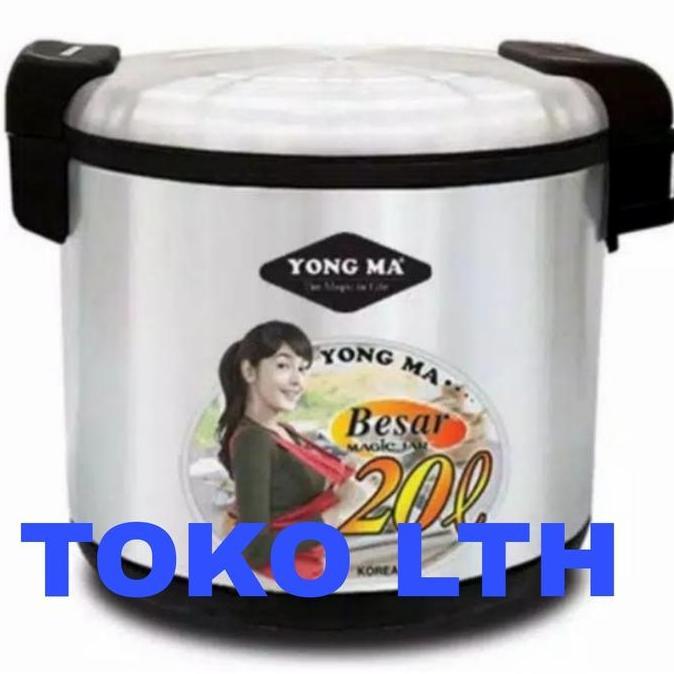 MAGIC JAR JUMBO 20 LITER YONGMA SMJ 5019 SMJ5019 PEMANAS NASI YONG MA
