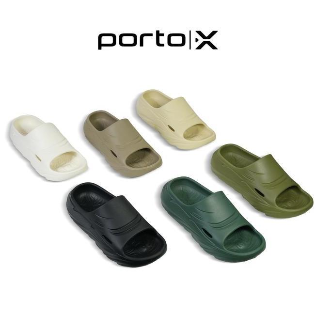 Porto X Sandals Oscar Slides Sendal Slop Recovery Resting Olahraga Adaptifoam