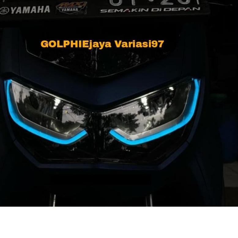 PAKET SIAP PAKAI LAMPU ALIS SEIN RUNNING NMAX NEW BONUS DEVIL EYES / LAMPU ALIS NMAX ALL NEW 2020 20