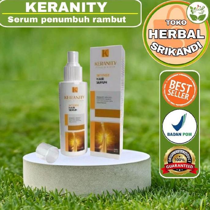 KERANITY SERUM PENUMBUH RAMBUT ATASI RONTOK KEBOTAKAN ASLI ORIGINAL