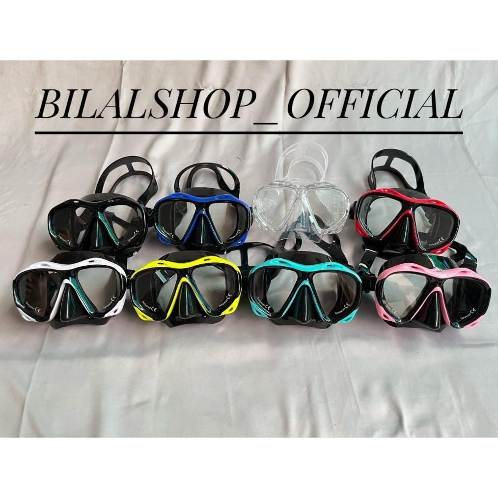 AOSI MASK DIVING ALAT SELAM KACAMATA SELAM MASKER DIVING