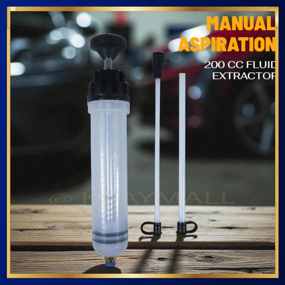 Pompa Tangan Transfer Oli Bensin Mobil Extractor 200ml - NC25