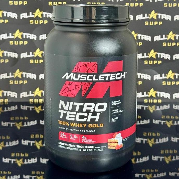 Muscletech Nitrotech Whey Gold Protein 2 Lbs WheyIsolate