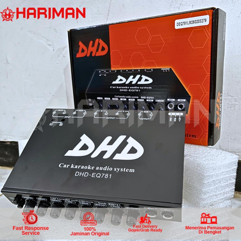 Preamp Parametric Equalizer Karaoke DHD-EQ781