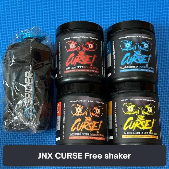 Jnx sports the curse 50 serving bpom suplemen fitness