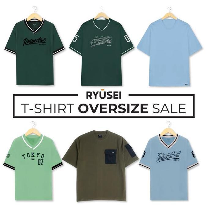 PROMO Ryusei Final Clearance | Ryusei Tshirt Oversize BE5T QUALITY