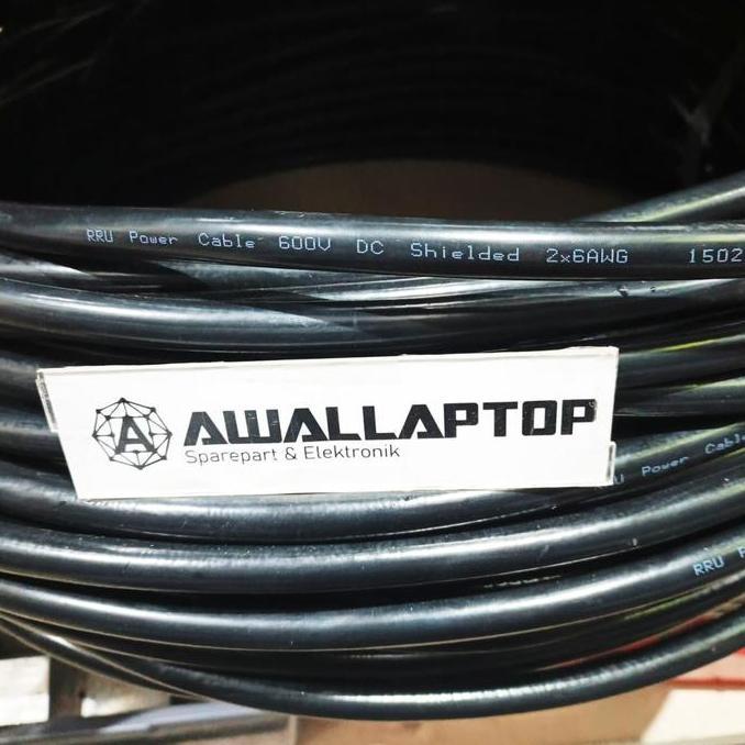 Kabel Power Dc 2X6Awg 8Awg 7 Awg 10 Awg Panel Surya Shielded