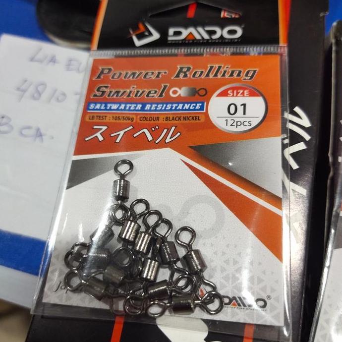 Pesca - Rolling Swivel Daido Power Swivel Kili2 Kotak Daido
