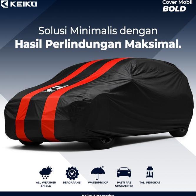 Cover Sarung Selimut Penutup Tutup Body Mobil Wateroof Semi Outdoor Bold Warna Rush Terios Innova Re