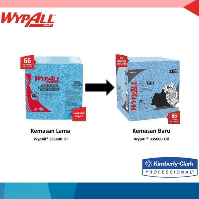 Guice- Kimtech Prep 33560A Kimtex, Shop Towels, Satuan Pack