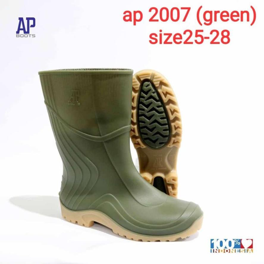 [BISA COD] Sepatu Boots Pendek Safety Boots AP Boot AP 2007