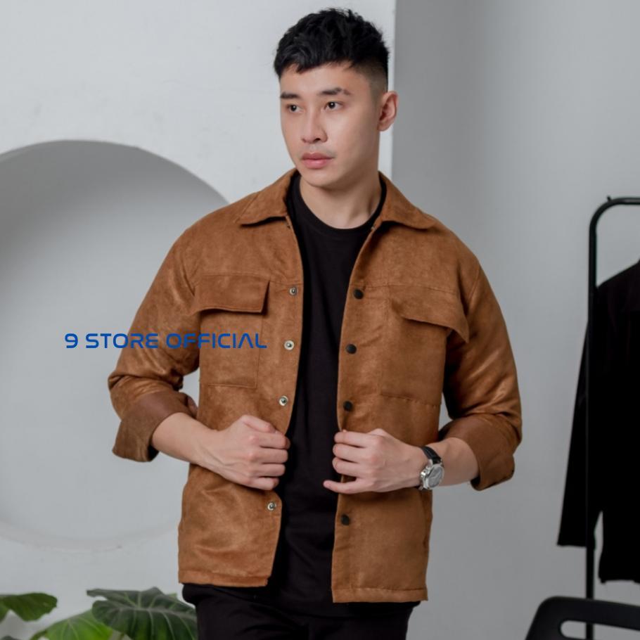 Trucker Suede Jacket / Jaket Suede Pria / Outer Shirt Jacket Suede.