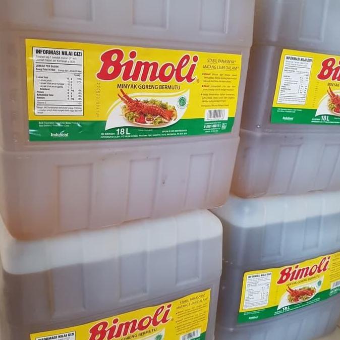 Pime- Minyak Goreng Bimoli 18 Liter / Jeren 18L - Fast Dery