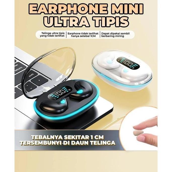 X55 TWS Bluetooth Earphone 5.3 Headset Wireless Semi In Ear LED Digital Display Charging Case Batera