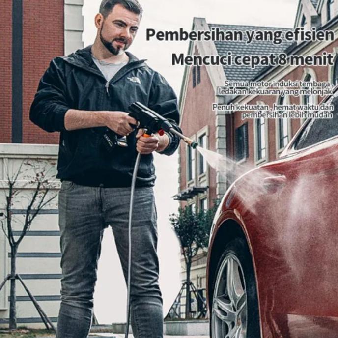 Mesin Cuci Mobil Jet Cleaner Mesin Cuci Mobil dan Motor Mini Portable Termurahm semprotan cuci motor
