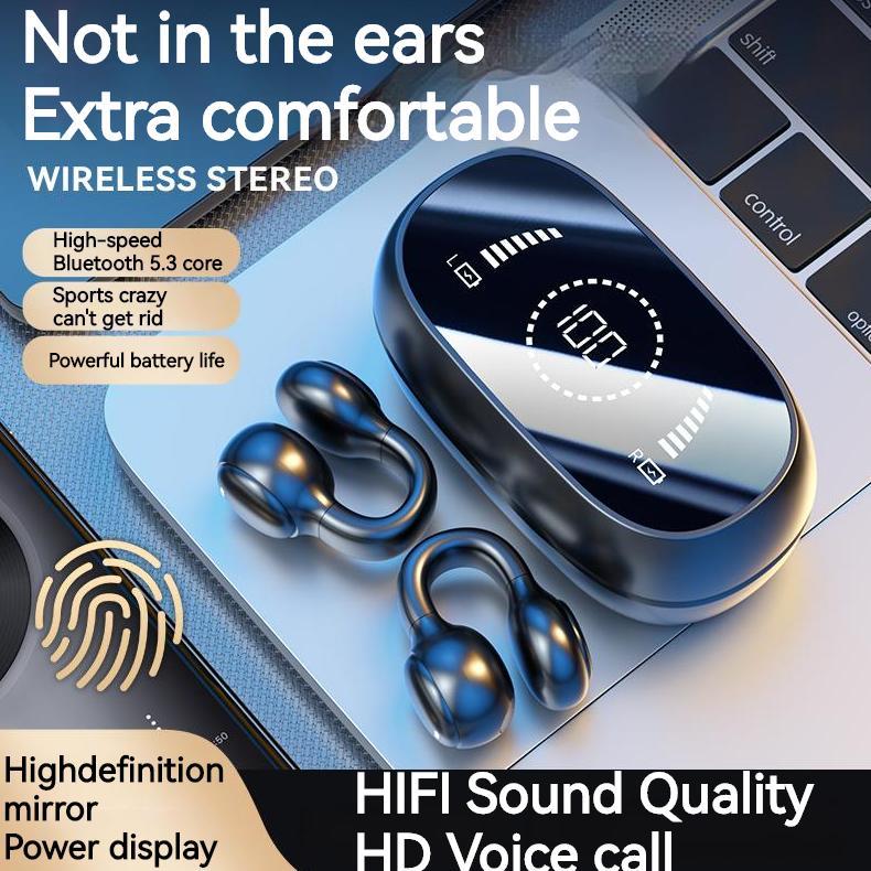 HOT DEALS TWS M47 - wireless headphone earring type sports ear TWS m47 Bluetooth