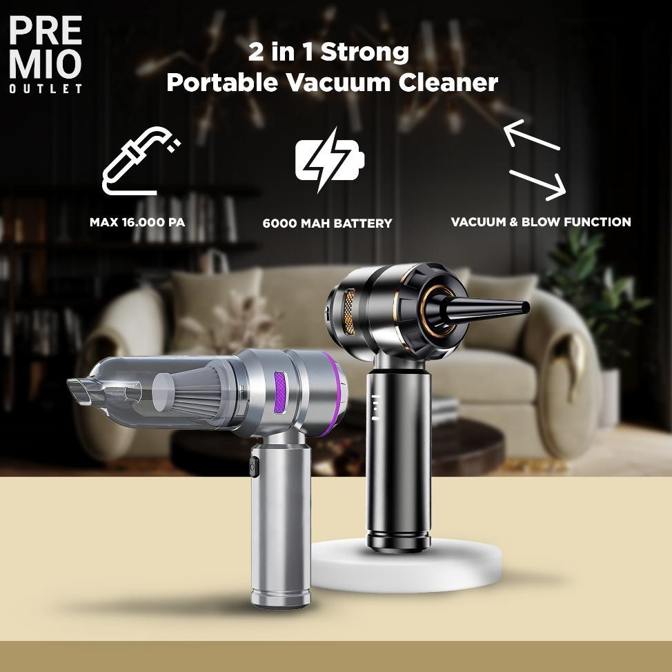 Premio Vacuum Cleaner Penyedot Debu Mini Portable 2 In 1 Multifungsi