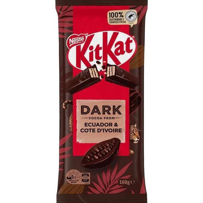 Coklat KITKAT Chocolate Block Bar Import 160gram asal Australia