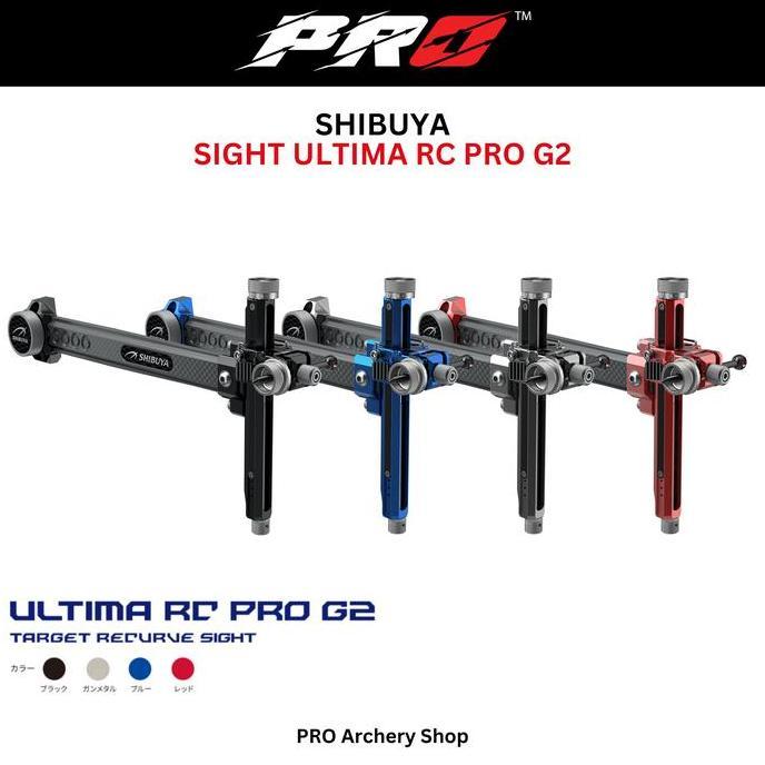 SHIBUYA SIGHT ULTIMA RC PRO G2 | FISIR RECURVE STANDARD NASIONAL BOW SHIBUYA | ALAT BIDIK PRESTASI |