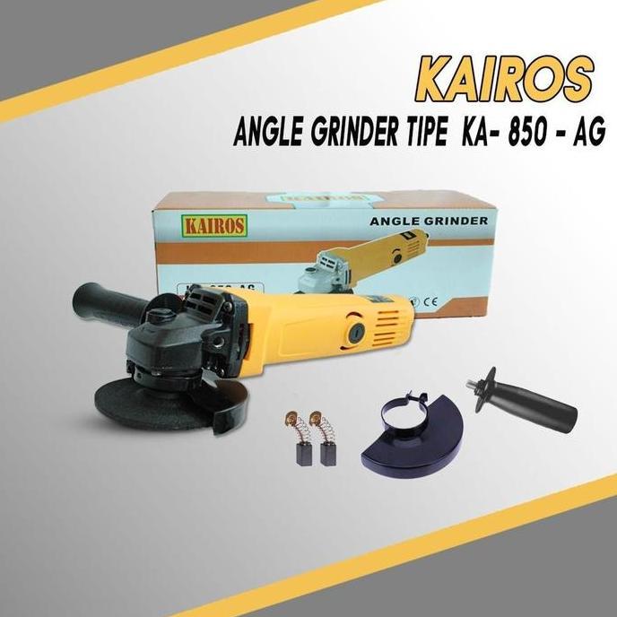 Termurah Mesin Gerinda Tangan Kairos 4" Ka-850-Ag Untuk Potong Besi Gerinda