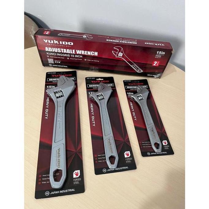 Shale Yukido Kunci Inggris / Adjustable Wrench Yukido - 8Inc