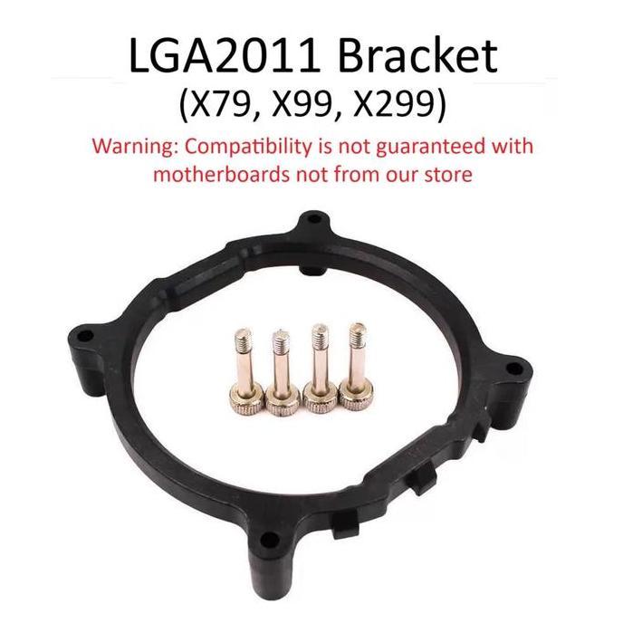 Com- Heatsink With Dual Fan Cpu Processor Lga2011 Hsf X79 X99 Cooler
