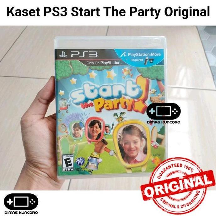 Kaset PS3 Start The Party Original sealed bd game ps 3 slim fat super slim