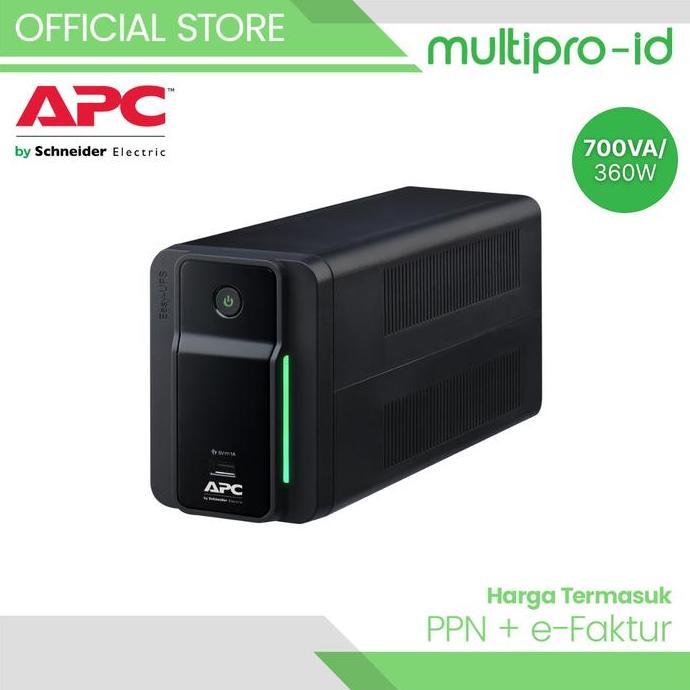 Com- Ups Apc Easy Ups Bvx 700Va 360W Usb Charging Bvx700Lui-Ms Ups Apc