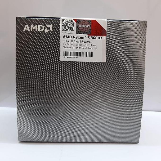 Acc- Processor Amd Ryzen 5 3600Xt 4.0 Ghz Box Garansi 3 Tahun