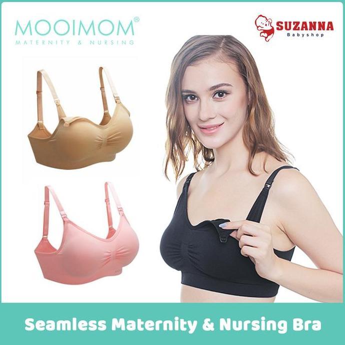 MOOIMOM Seamless Maternity & Nursing Bra - Bra Menyusui