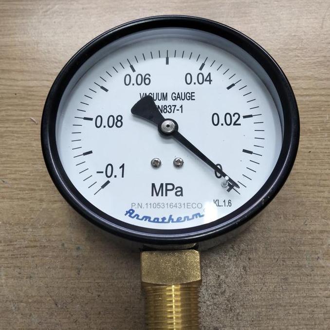 Promo Vacum gauge / Vacuum gauge -0,1mpa / Vacum gauge 4" -0,1MPA Diskon