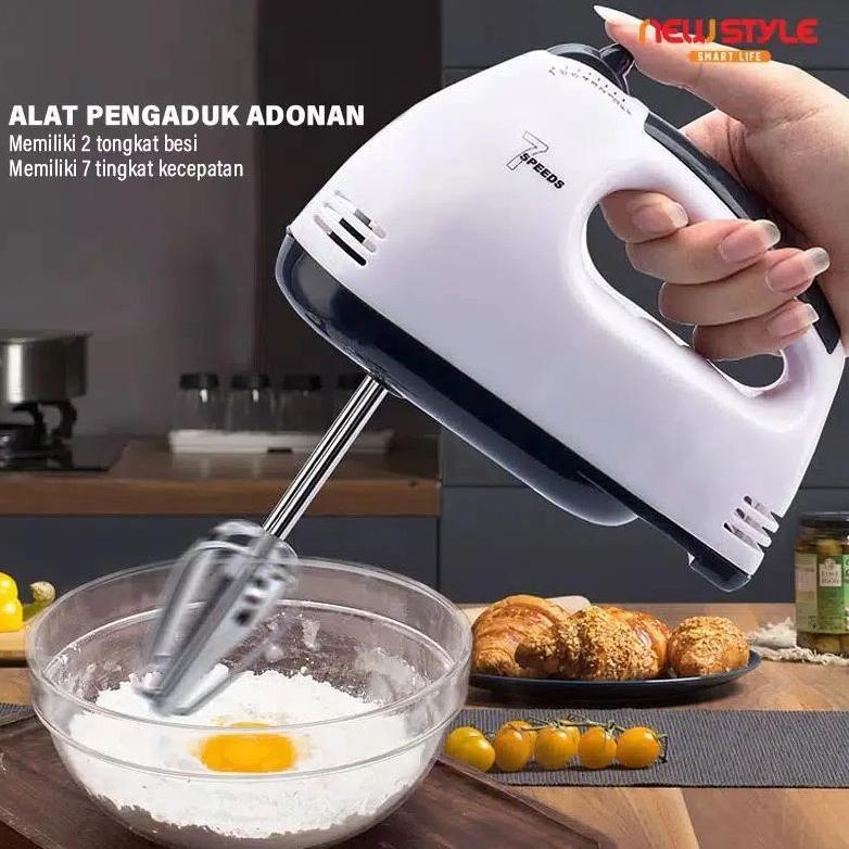 Mesin Pengaduk Adonan Serbaguna // Hand Mixer Pengaduk Adonan