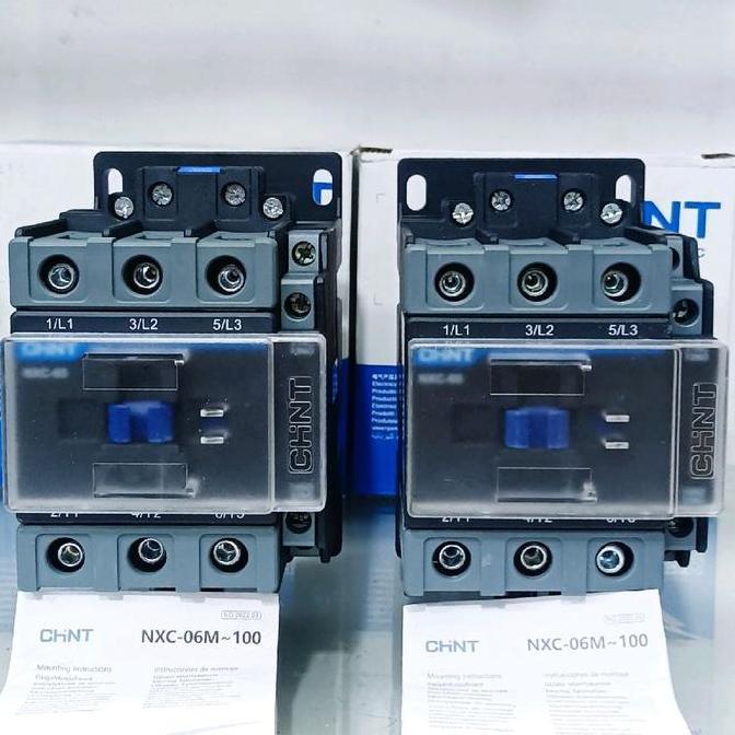 KONTAKTOR CHINT NXC-65/CJX2-6511 220V - 400V 50Hz 80A-30KW