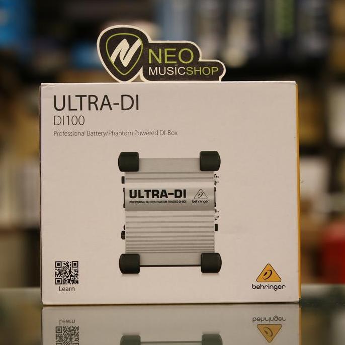 BEHRINGER DI100 Active Direct Box Amplifier